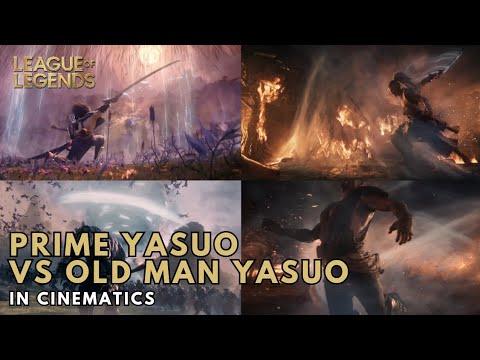 Prime Yasuo and Old Man Yasuo in Cinematics | League of Legends - YouTube