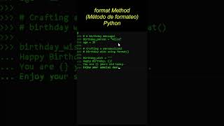 Elevate Your Python Strings: The Mighty Power of format() Method!