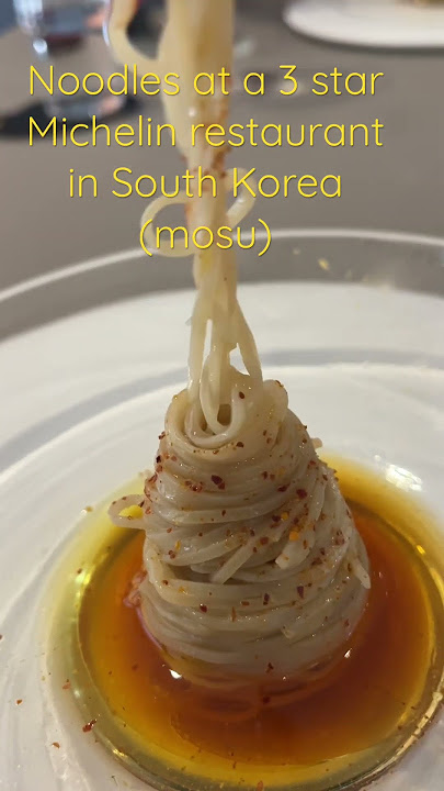 3 starred Michelin mosu in Seoul, South Korea #sgfoodie #food #koreafood #seoulfood