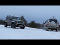 ТЕСТ НА ЗИМНЕЙ ГОРКЕ, заряженная  Chevrolet Niva и Suzuki Jimny