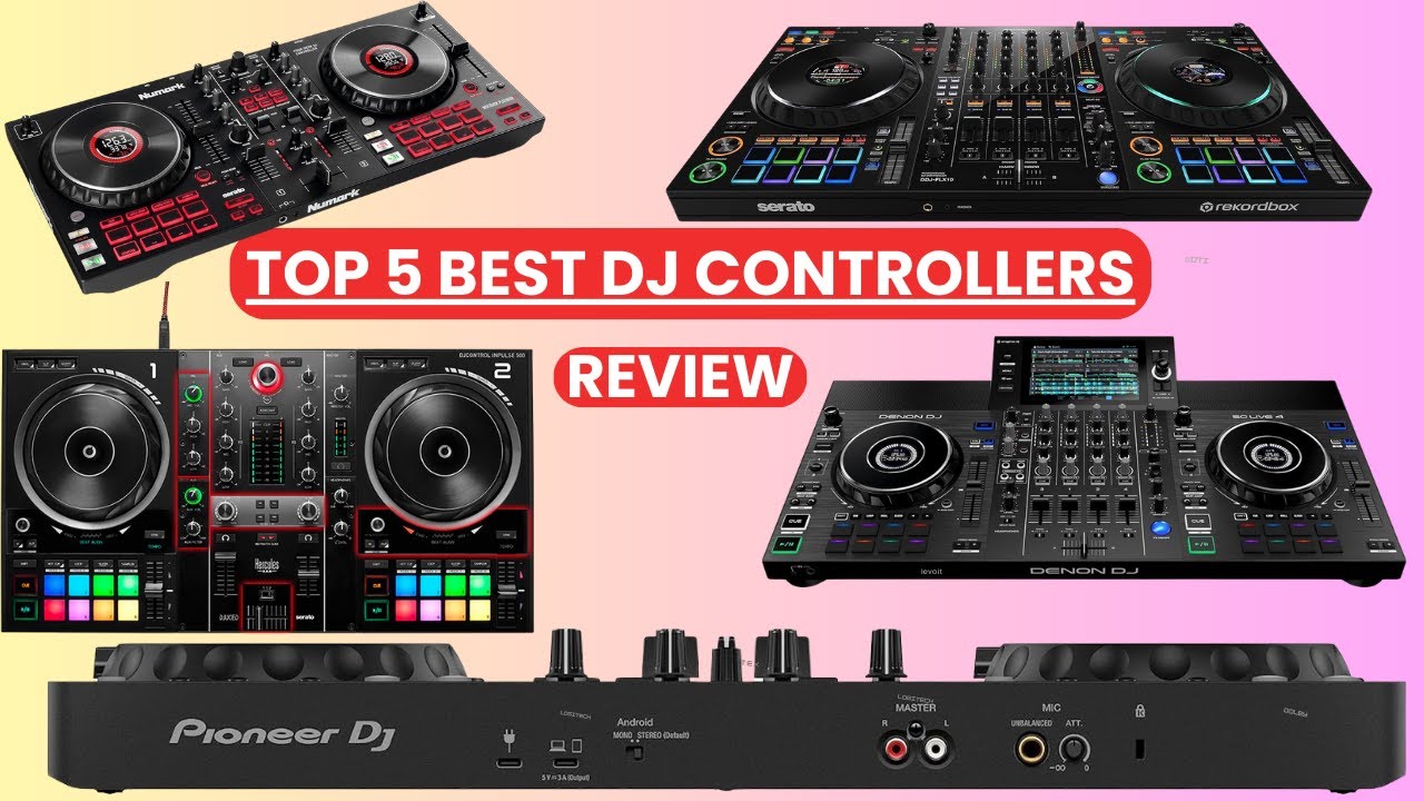 Top 5 Best DJ Controllers 2025 🎧 | Ultimate DJ Controller Review & Buying Guide