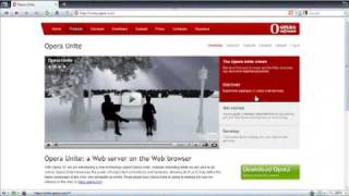 Opera Unite Intro screenshot 4