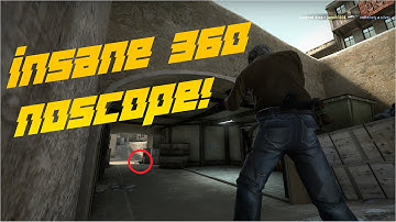 CS:GO - INSANE 360 NOSCOPE ON DUST II! | Akunex