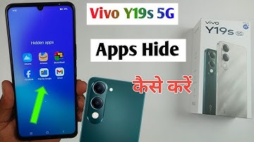 vivo y19s 5g me app hide kaise kare / how to app hide in vivo y19s 5g / vivo y19s apps hide setting