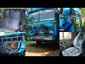 Blue Color Amazing Indian made TATA Bus in Sri Lanka