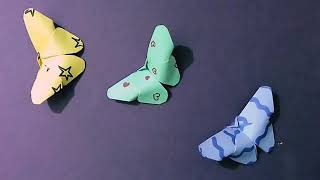 Origami Art Paper Folding Butterflies