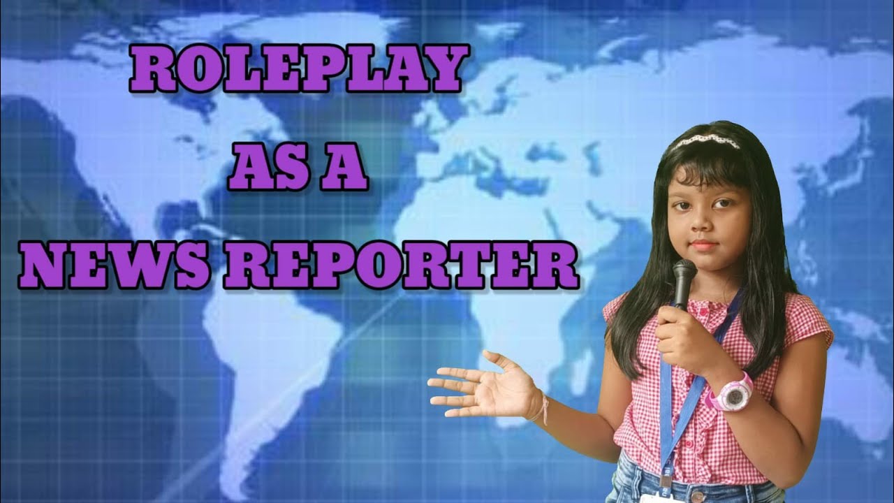 Kids Role Play as a News Reporter Kids Activities Grade3 YouTube