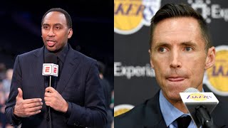 Stephen A Smith calls the Steve Nash hire White Privilege #stevenash #stephenasmith #brooklynnets