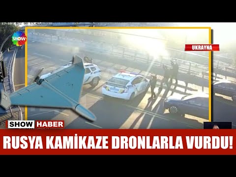 Rusya kamikaze dronlarla vurdu!