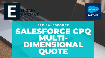 Salesforce CPQ Multi-dimensional quoting (MDQ) products