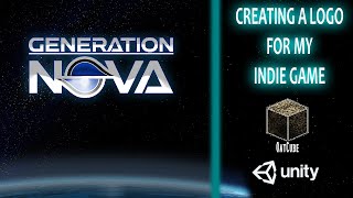 Creating a Logo for Indie Game | DevLog 9 #GenerationNova
