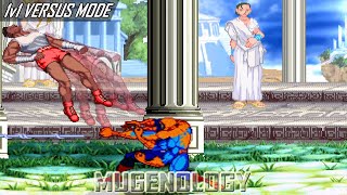 Mickey Rogers Vs Six-Arm Spider-Man - Art Of Fighting Vs Marvel Comics - Mugen