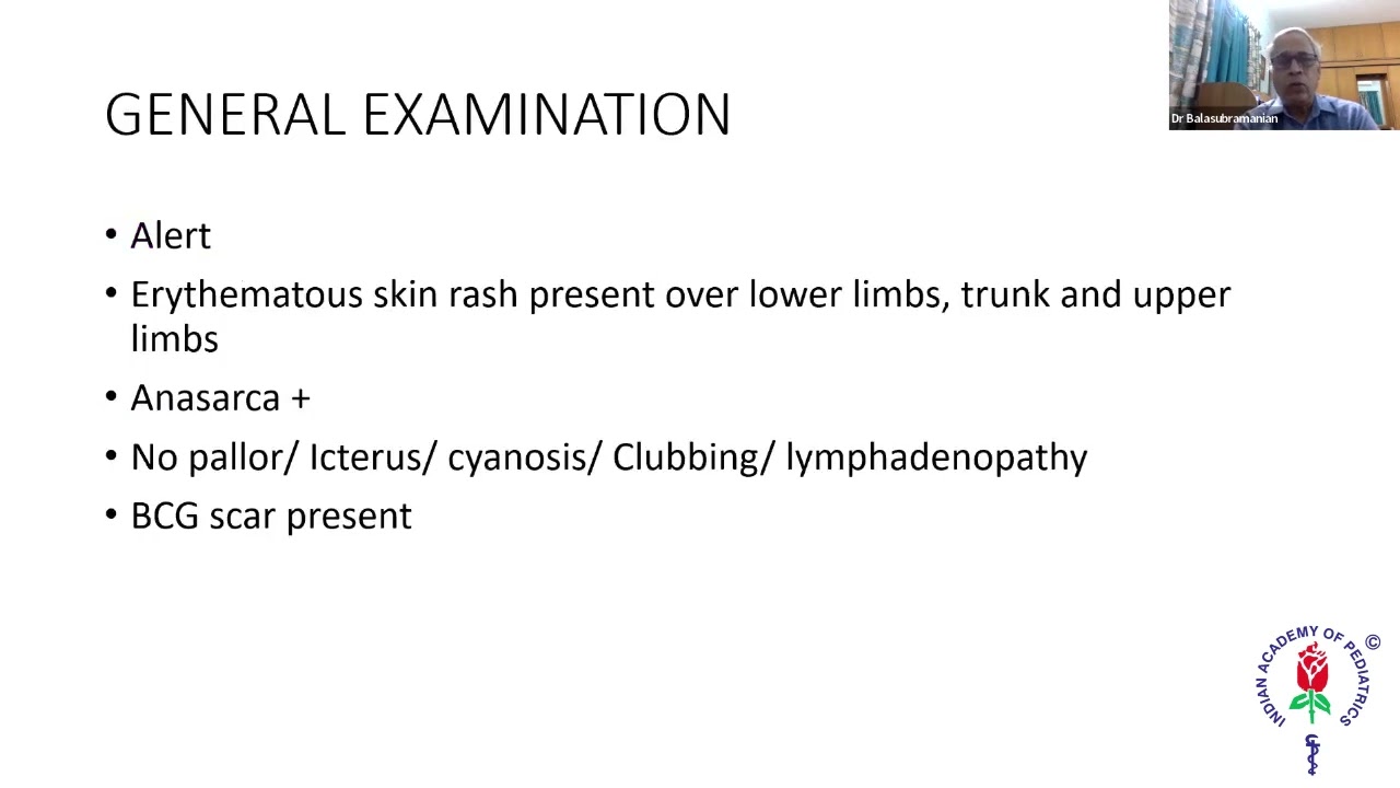 Postgraduate Clinics. No 47 - Infant with Rash, Echymosis, RTI, Edema - A Diagnostic Challenge