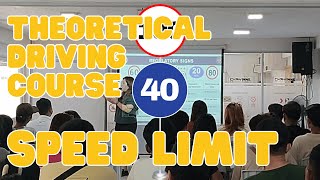 Speed Limit - Theoretical Driving Course