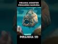 PIRANHA MONSTER‼️Memakan apapun dalam sekejap
