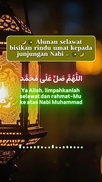 Ya Rasulullah, Kami Rindu 🌙✨ Lagu Selawat Maulidur Rasul 2025