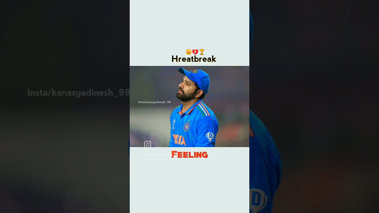 💔🏆😭Team India World Cup Final Loss | IND vs AUS | World Cup Final 2023 | Sad Status 