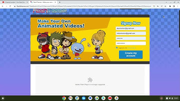 Trying Out Go Animate Flash Themes