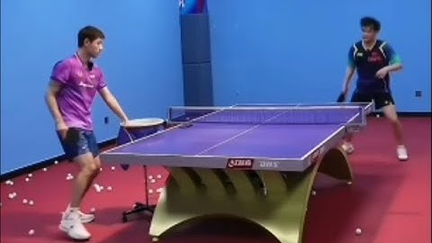 Table Tennis Grand Slam  Zhang Jike Teaches You How to Train Like the Chinese National Team （1）