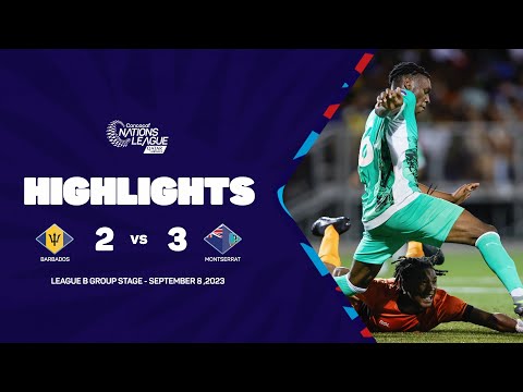 Barbados Montserrat Goals And Highlights