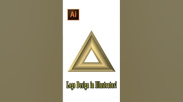 Geometric Shape Logo Design in Illustrator!