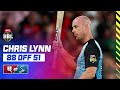 Vintage Chris Lynn! Rapid 88 off 51 balls against the Renegades | #BBL14