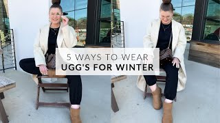 ugg classic mini outfit