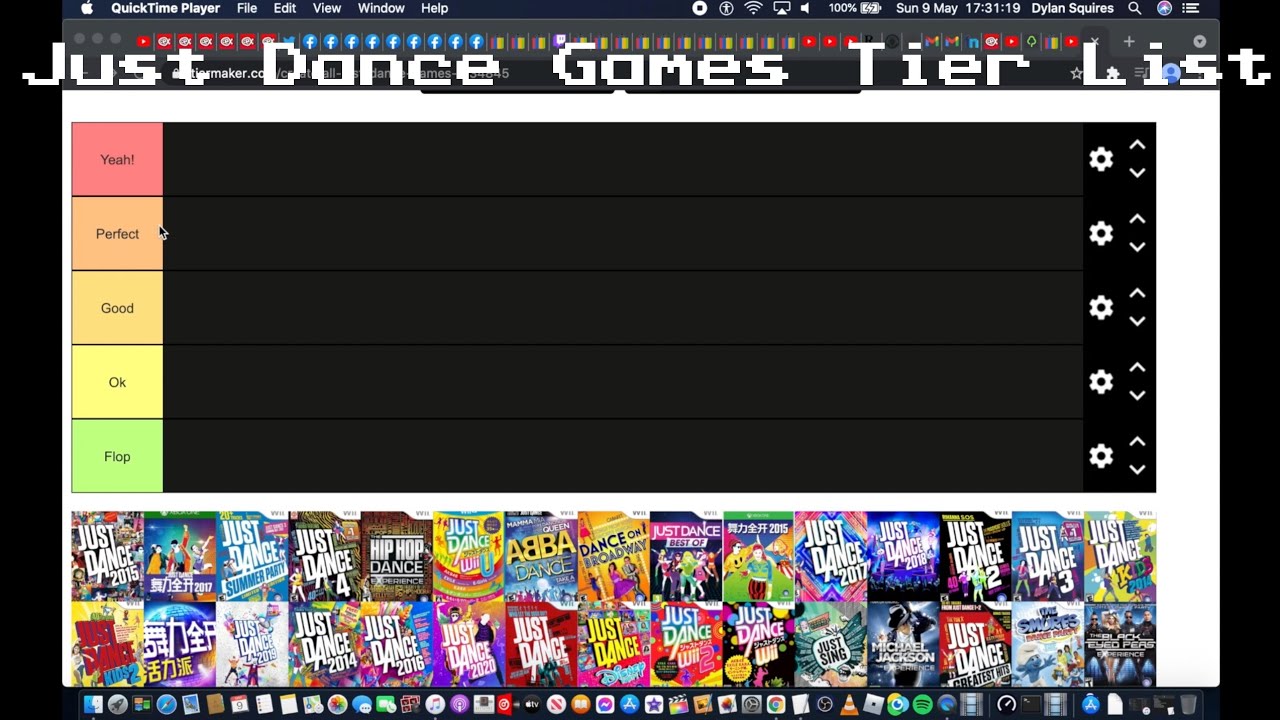 Ultimate Just Dance Video Game Ranking