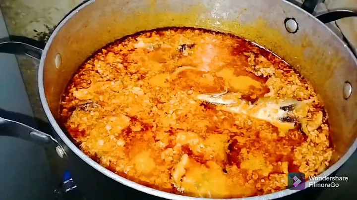 HOW TO COOK EGUSI SOUP (frying method)