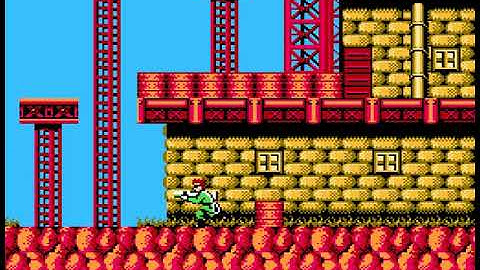 Bionic Commando NES Famicom Demo Usa