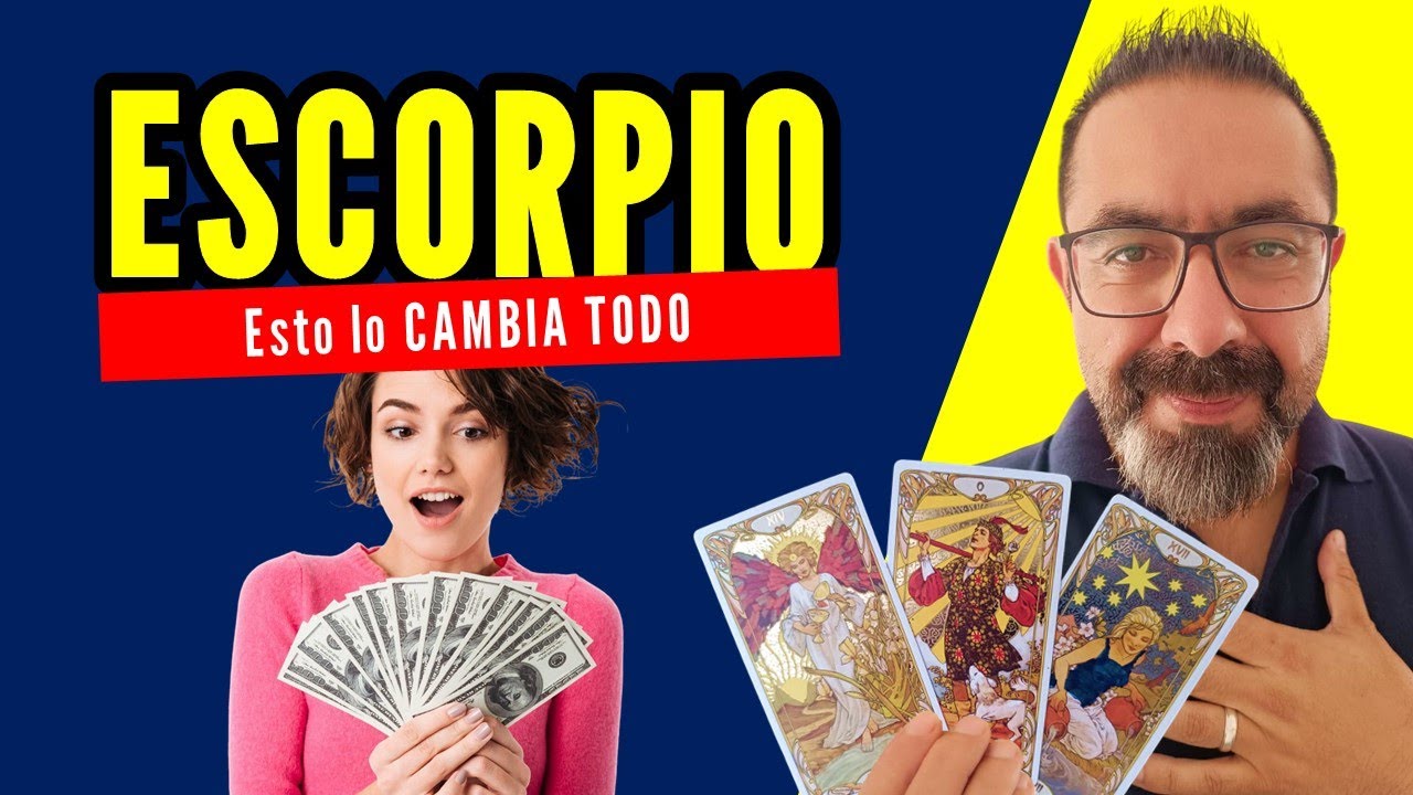 Escorpio ♏️ Agosto MILLONARIO 🙏🌈 DIOS te escuchó 🔮 TAROT dinero hoy ...