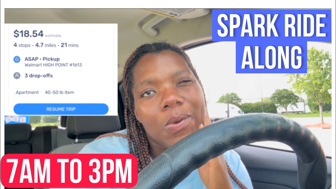 My Full Shift Working As A Walmart Spark Driver| How Much can I make in ...