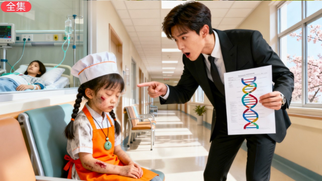 病気の母のために毎日三つの仕事を掛け持ちしていた少女が倒れた瞬間、CEOは彼女が自分の実の娘だと気づき、家へ連れ帰った！