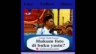 Hukum pasang foto di buku Yasin Ustadz Abdul Somad Lc MA