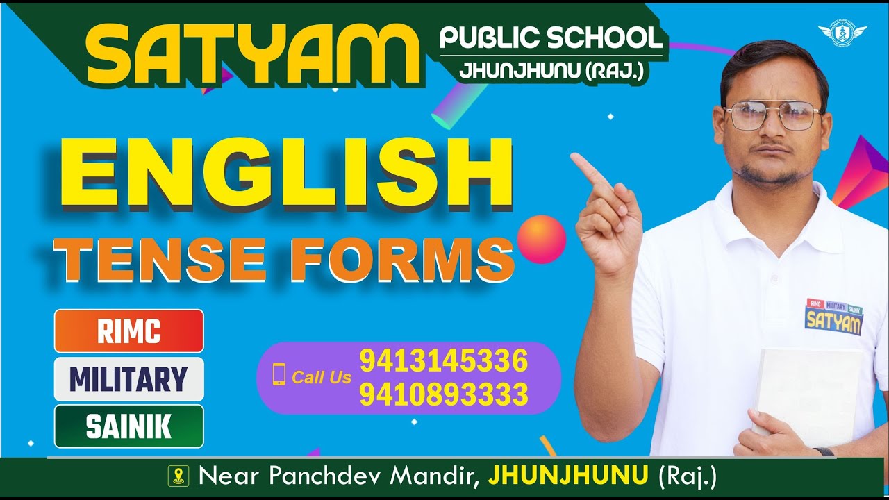 🔴English Tense Forms | RIMC & Sainik School Entrance Special | Military Exam Grammar 