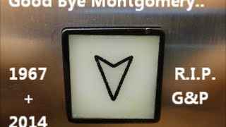 Final Ride on the 1967 Montgomery G&P Hydraulic elevator @ JCPenney Washington mall in Washington PA