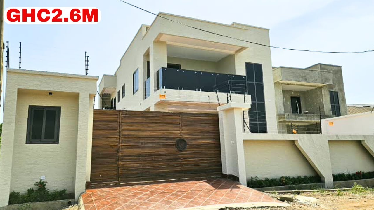 Новый дом с 4 спальнями в Кумаси за 2,6 млн ганских седи | Дом на продажу в Гане | Обзор недвижим...