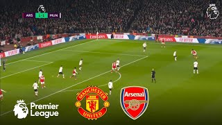 Man United vs Arsenal | English Premier League 2023/24 | Epl Live Stream | Efootball Pes 21 Gameplay
