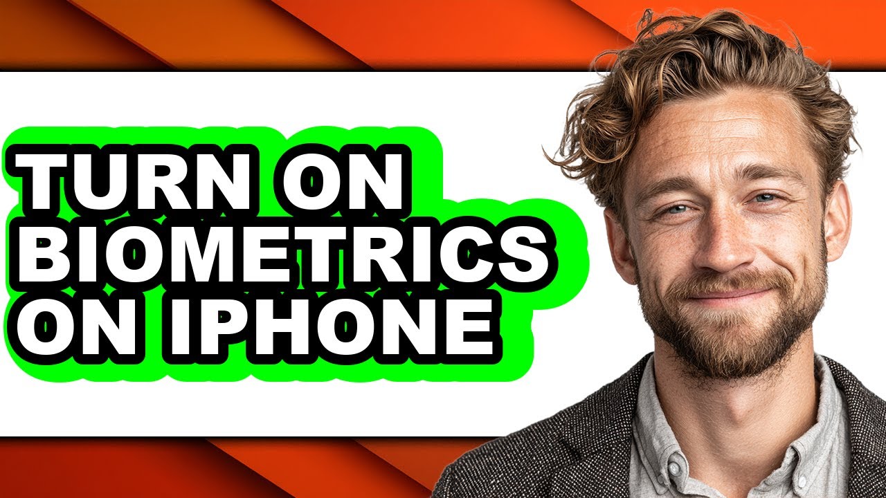 How to Turn on Biometrics on Iphone - Easy Guide - YouTube