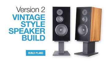 Een klassieke 3-weg luidspreker in vintage stijl bouwen (versie 2) - door SoundBlab