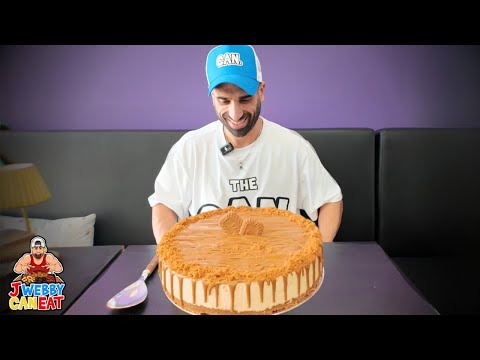 I ATE A 2KG BISCOFF CHEESECAKE SOLO | ULTIMATE DESSERT CHALLENGE 🍰🔥