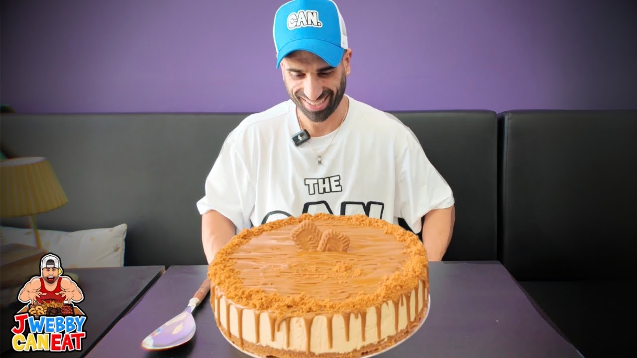 Я съел 2-килограммовый чизкейк Biscoff в одиночку | Абсолютный десертный челлендж 🍰🔥