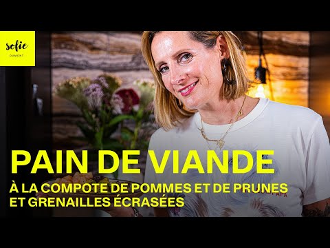 Vidéo: Pain De Viande Aux Prunes Et Pomme