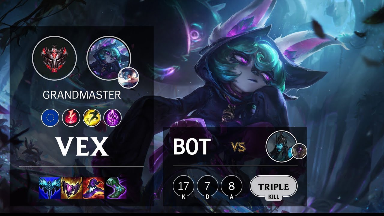 Vex Bot vs Kalista - EUW Grandmaster Patch 11.24b