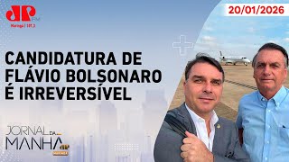 Candidatura de Flávio Bolsonaro à Presidência é irreversível | Jornal da Manhã Maringá 20/01