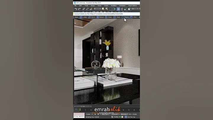 3dsmax corona Depth of Field efect https://www.emrahcelil.com