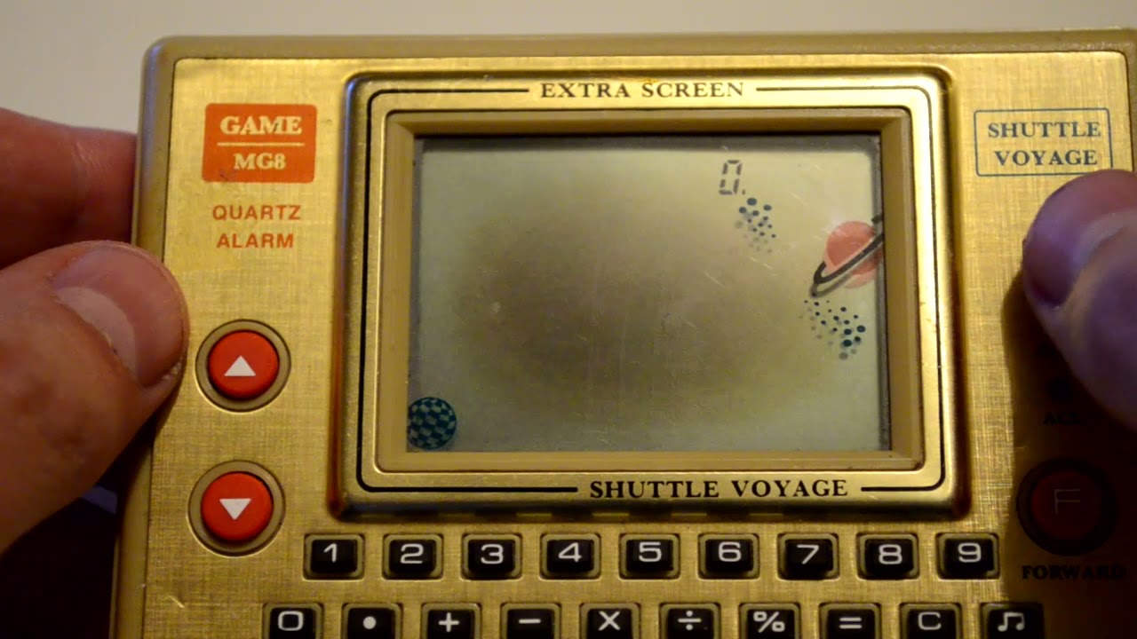 LCD Handheld Game from 1983. Shuttle Voyage. - YouTube