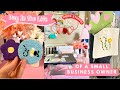 ❀ Studio Vlog #14 ❀ // new tote bag design, fulfilling orders, day in my life! #smallbusiness