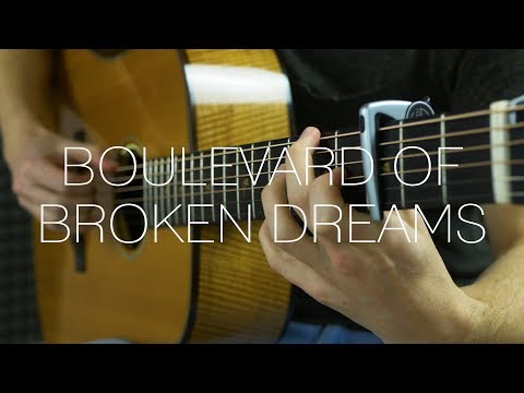 Green Day - Boulevard Of Broken Dreams - Fingerstyle Guitar Cover