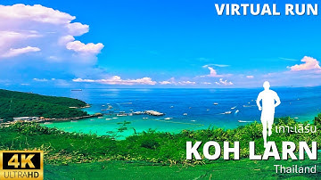 Virtual Run for Treadmill – Tawaen Beach Viewpoint via Big Buddha to Ta Yai Beach | Koh Larn